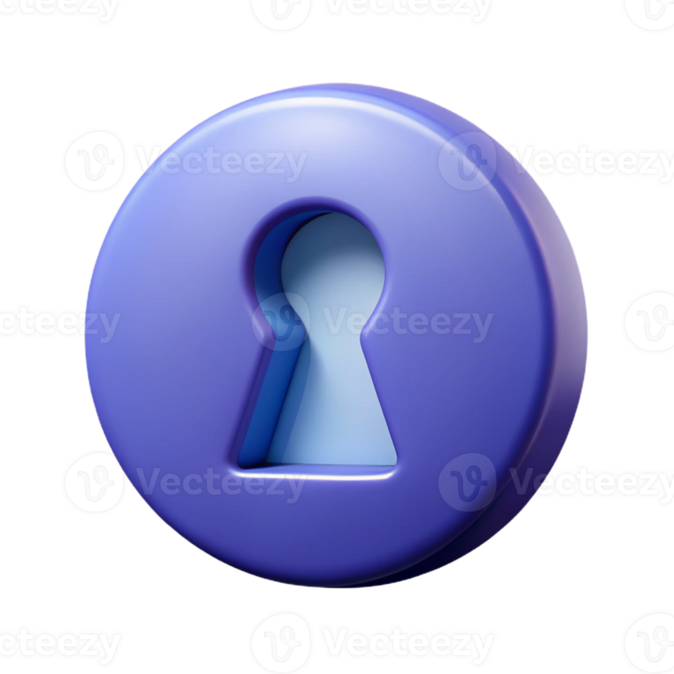 majestic notable Minimal logo featuring a stylized keyhole. Crisp edges, with Scalable Design. png