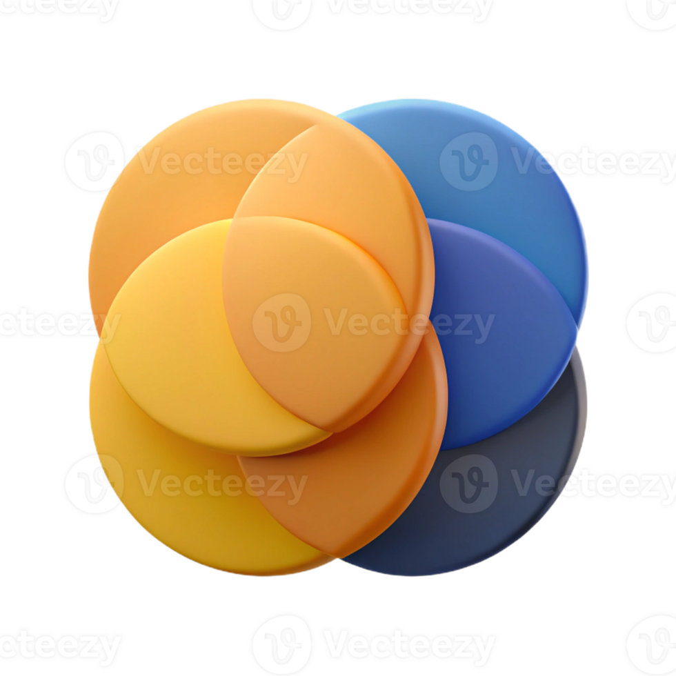 fascinating artistic Crescent moon badge with a dot. Flat color, clean lines, symmetrical with Scalable Design. 4K png