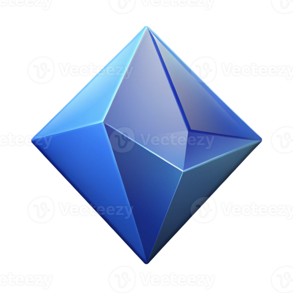 striking standout Isometric drawing of a prism. Crisp edges, flat color, with Scalable Design. png