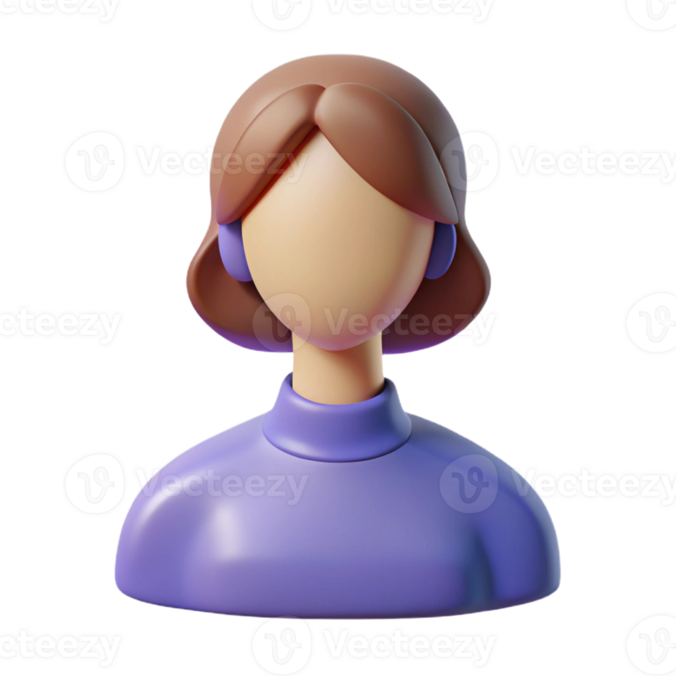 dazzling victorian Silhouette of a woman's profile. Scalable design, flat color, crisp edges with Scalable Design. artisan png