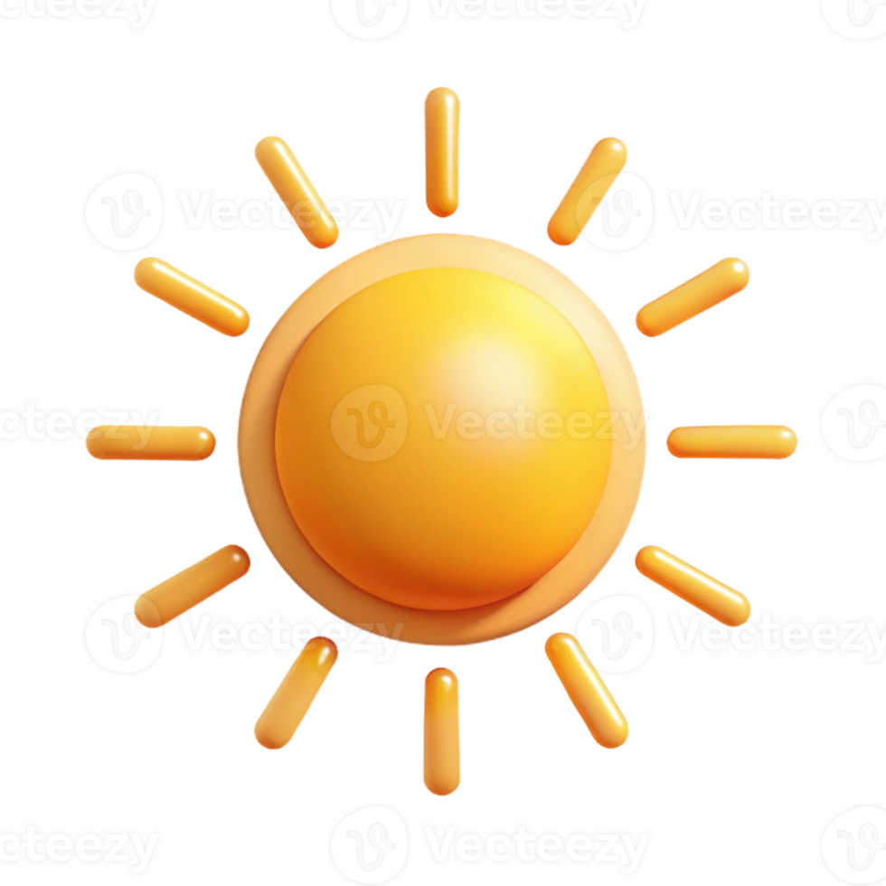 elegant bohemian Minimalist sun icon with straight rays. Crisp edges, flat color, single-weight stroke with Scalable Design. exclusive png