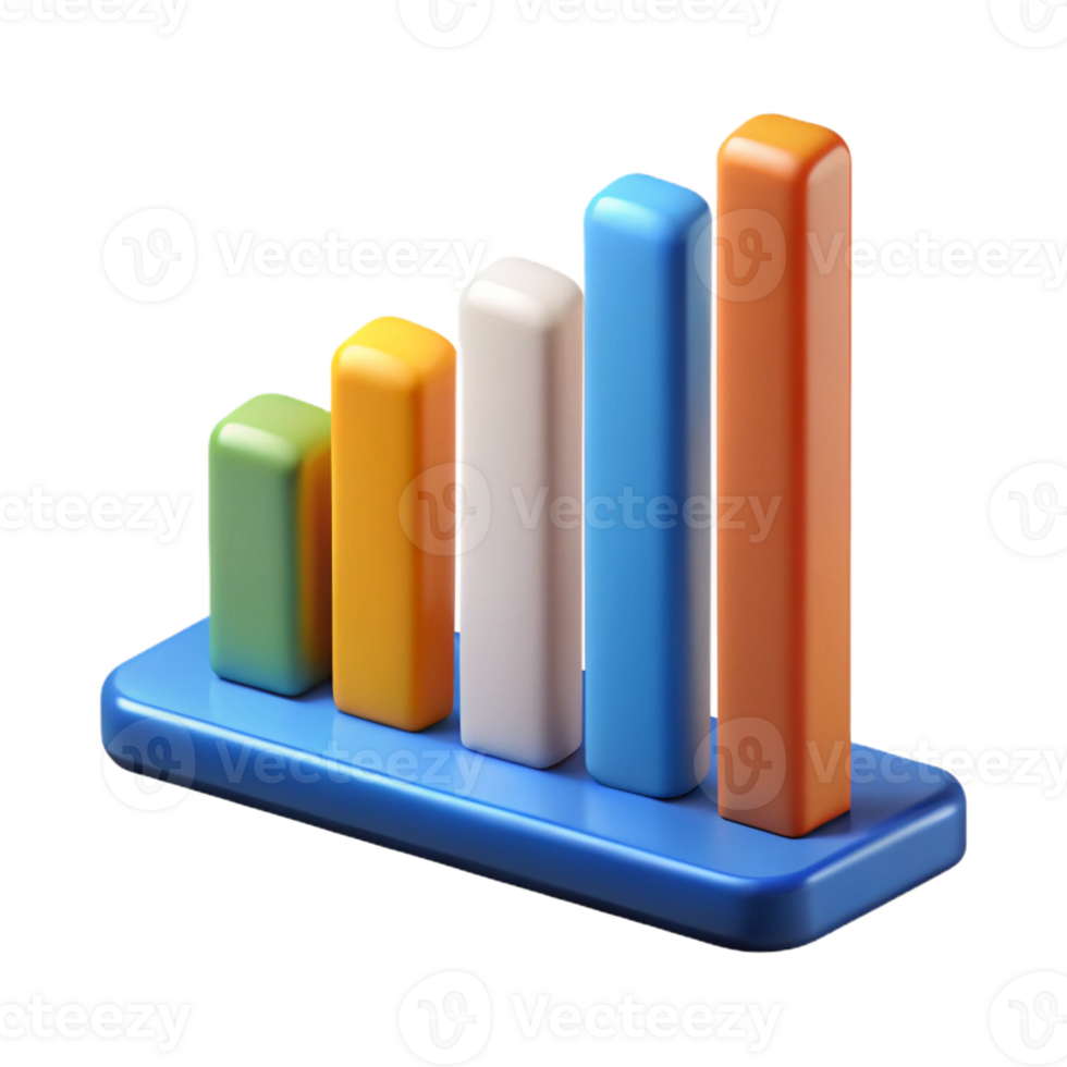timeless baroque Horizontal bar graph with five data points. Clean lines, crisp edges, minimal design with Scalable Design. refined png