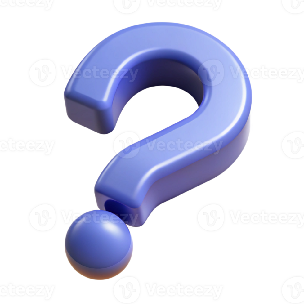hypnotic timeless Minimal question mark. Geometric, single-weight stroke. with Scalable Design. png
