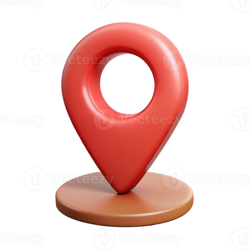 glorious unforgettable Pictogram of a location pin. Clean lines, symmetrical, with Scalable Design. png