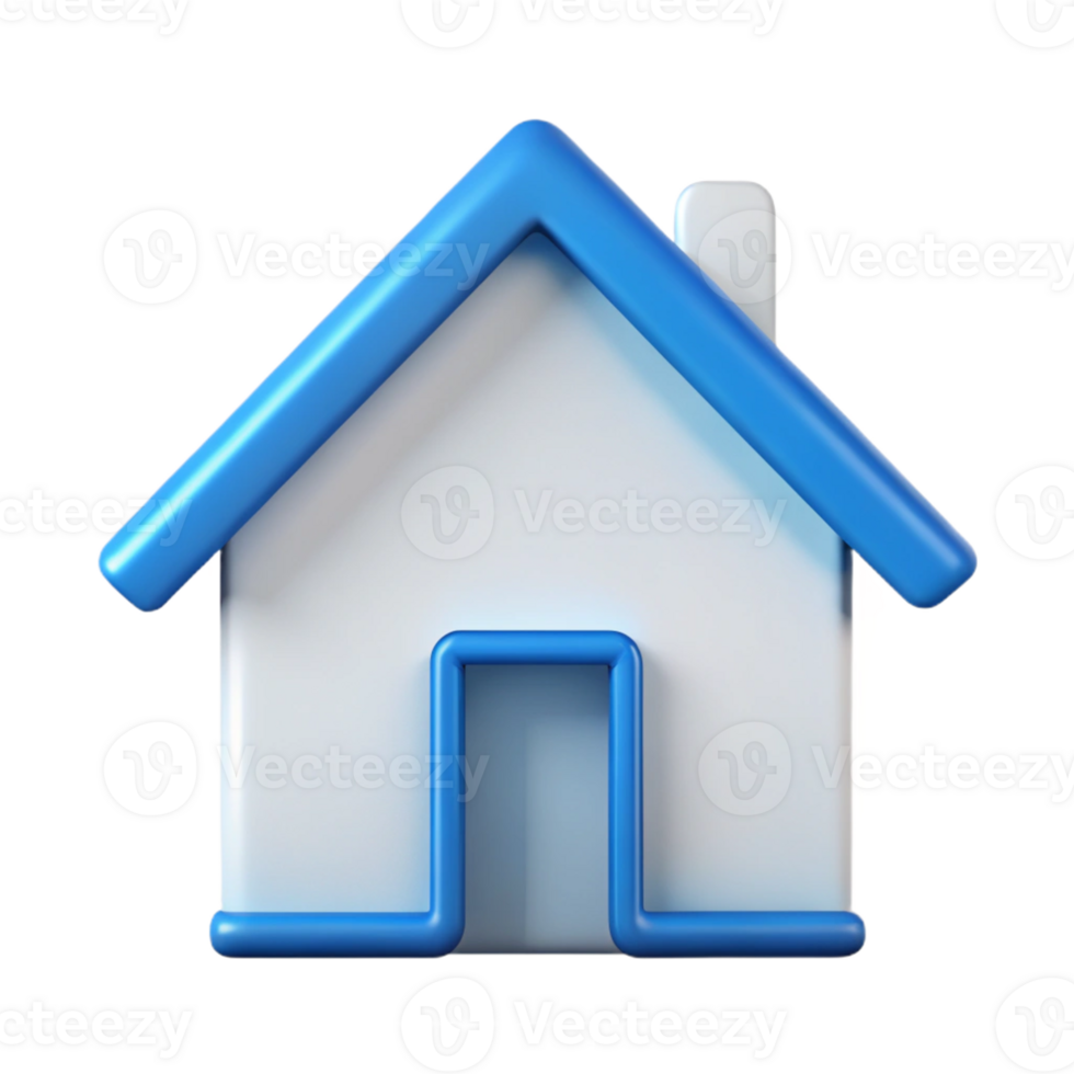 remarkable creative Single-weight stroke outline of a house. Clean lines, flat color, with Scalable Design. handcrafted png