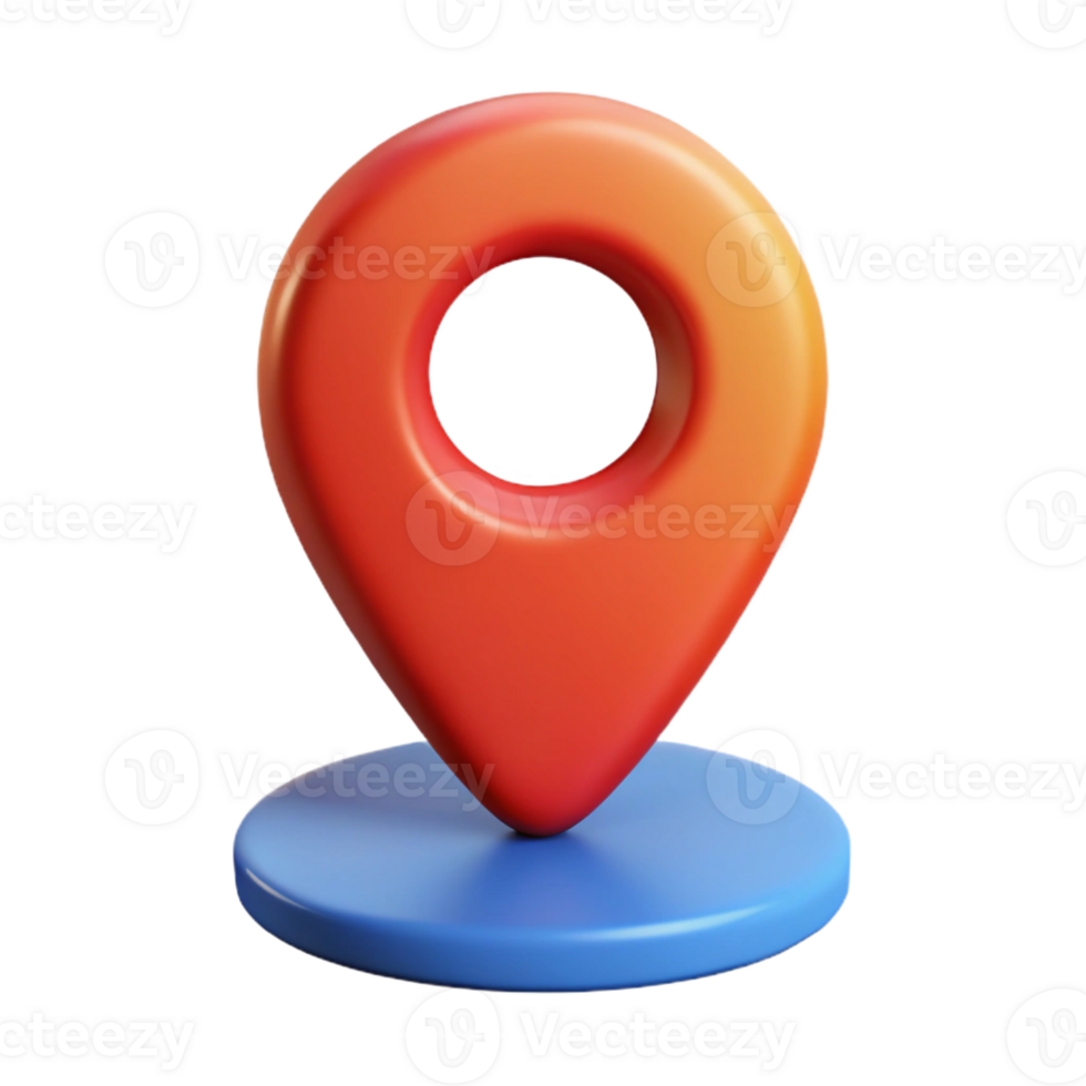 stunning geometric Pin icon marking a location on a simplified map. Crisp edges, solid colors, with Scalable Design. genuine png