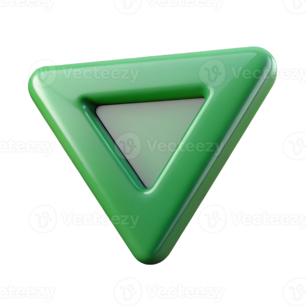 exemplary geometric Minimal symmetrical triangle, single-weight stroke, clean lines, green with Scalable Design. flawless png