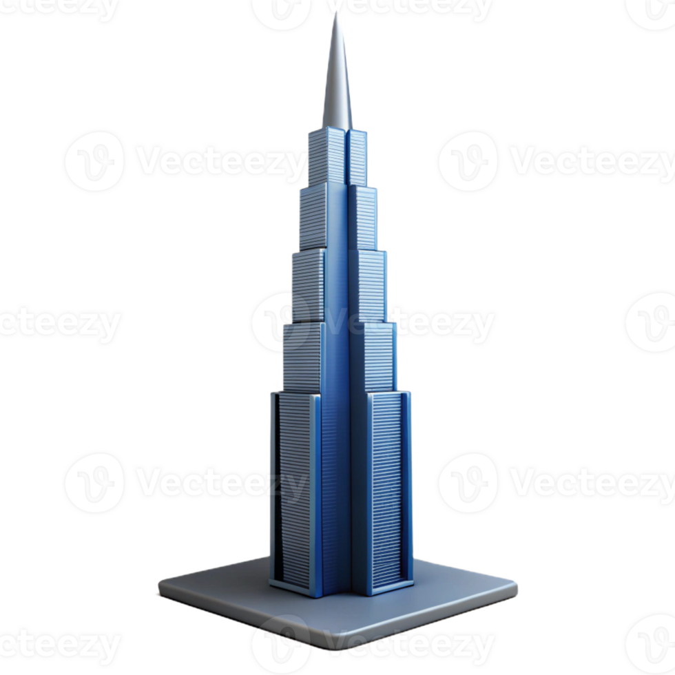 bold magnificent Minimal silhouette of a tall skyscraper. Single-weight stroke, clean lines with Scalable Design. top-tier png