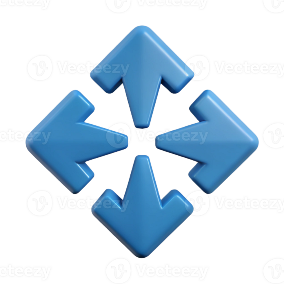 picturesque distinguished A symmetrical arrangement of arrows pointing outwards. Flat color with Scalable Design. png