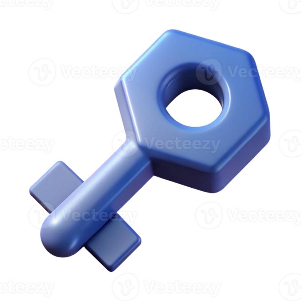 joyful radiant A geometric key icon. Minimal, crisp edges, single-weight stroke with Scalable Design. crisp png