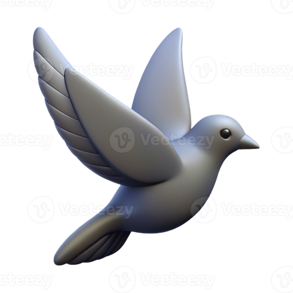 pristine surreal Silhouette of a flying bird. Clean lines, minimal design, flat color with Scalable Design. fine detail png