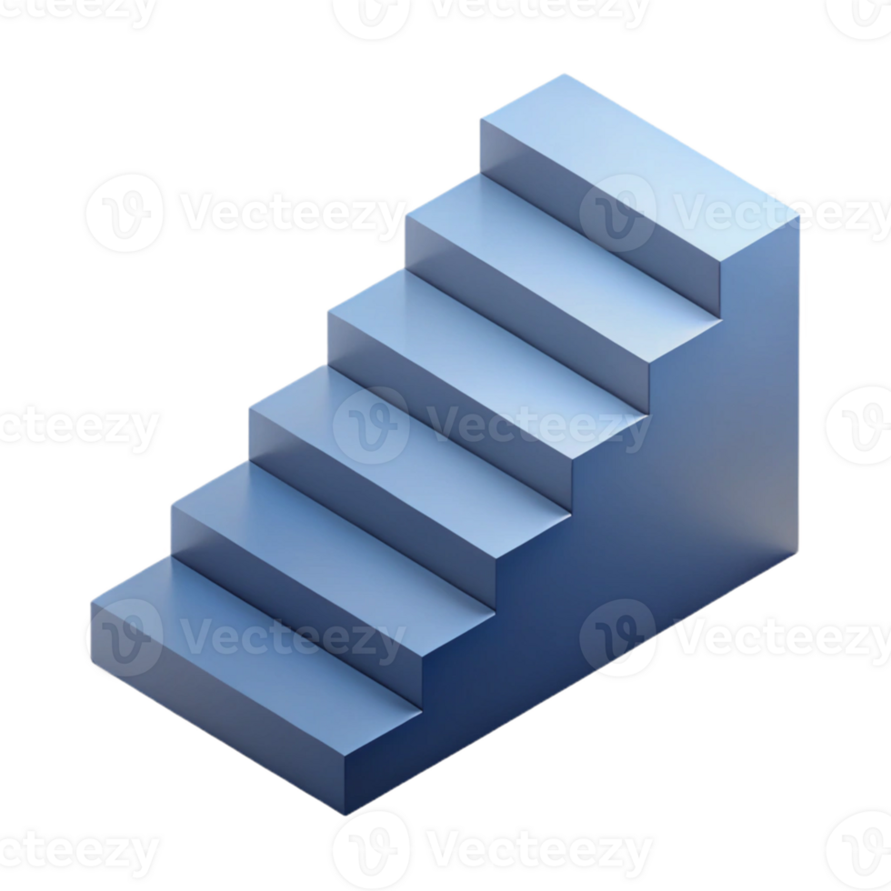 spectacular gothic Isometric staircase ascending into a void. Minimal, single-weight stroke with Scalable Design. original png