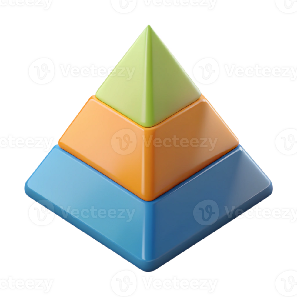 extraordinary rustic Triangular infographic with three sections, clean lines, flat design. Scalable, minimal with Scalable Design. expertly shot png
