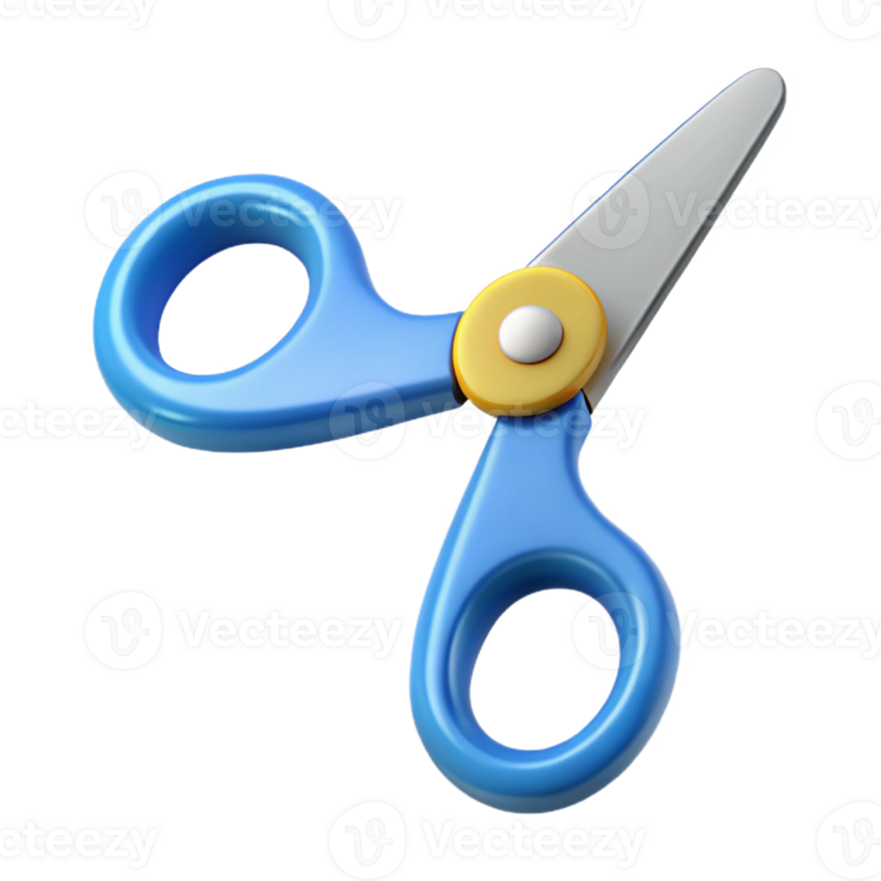 melancholic hypnotic Crisp edges monoline scissors. Flat color, scalable, minimal design with Scalable Design. handcrafted png