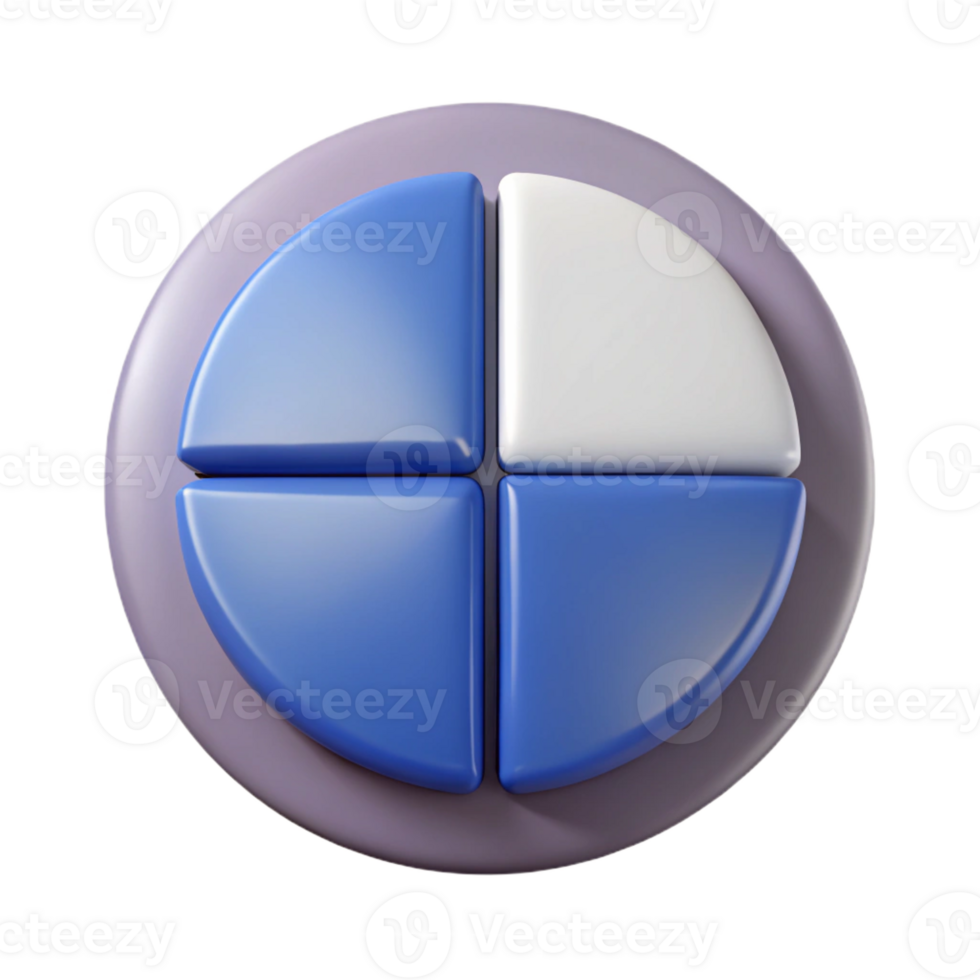 distinguished art deco Circle badge divided into four quadrants. Minimal, crisp edges, with Scalable Design. museum quality png