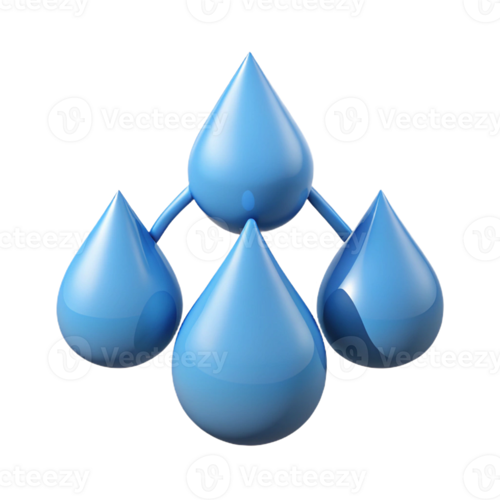 hypnotic dreamy baroque Series of connected teardrops, single-weight stroke, flat color. with Scalable Design. high quality png