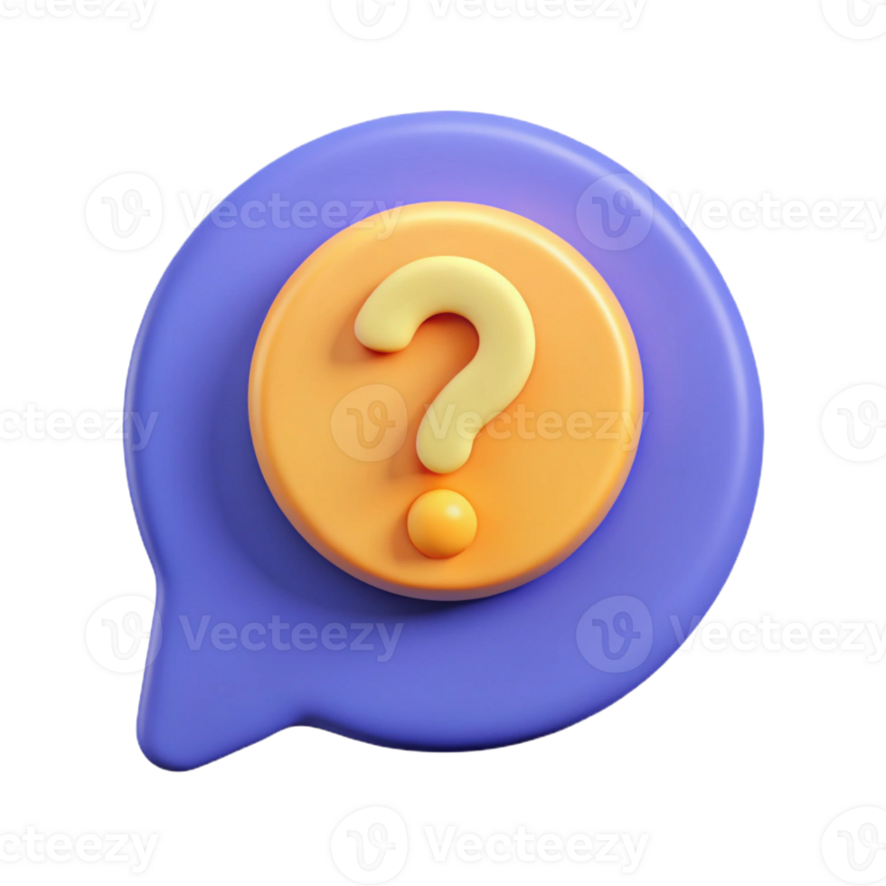 coveted nordic Speech bubble badge with a question mark. Scalable, crisp edges, minimal with Scalable Design. masterfully captured png