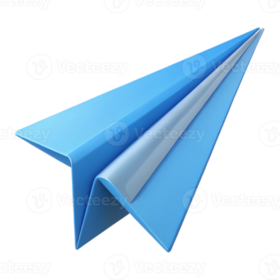 melancholic glorious Minimal line art of a paper airplane. Clean lines, flat color with Scalable Design. professional png