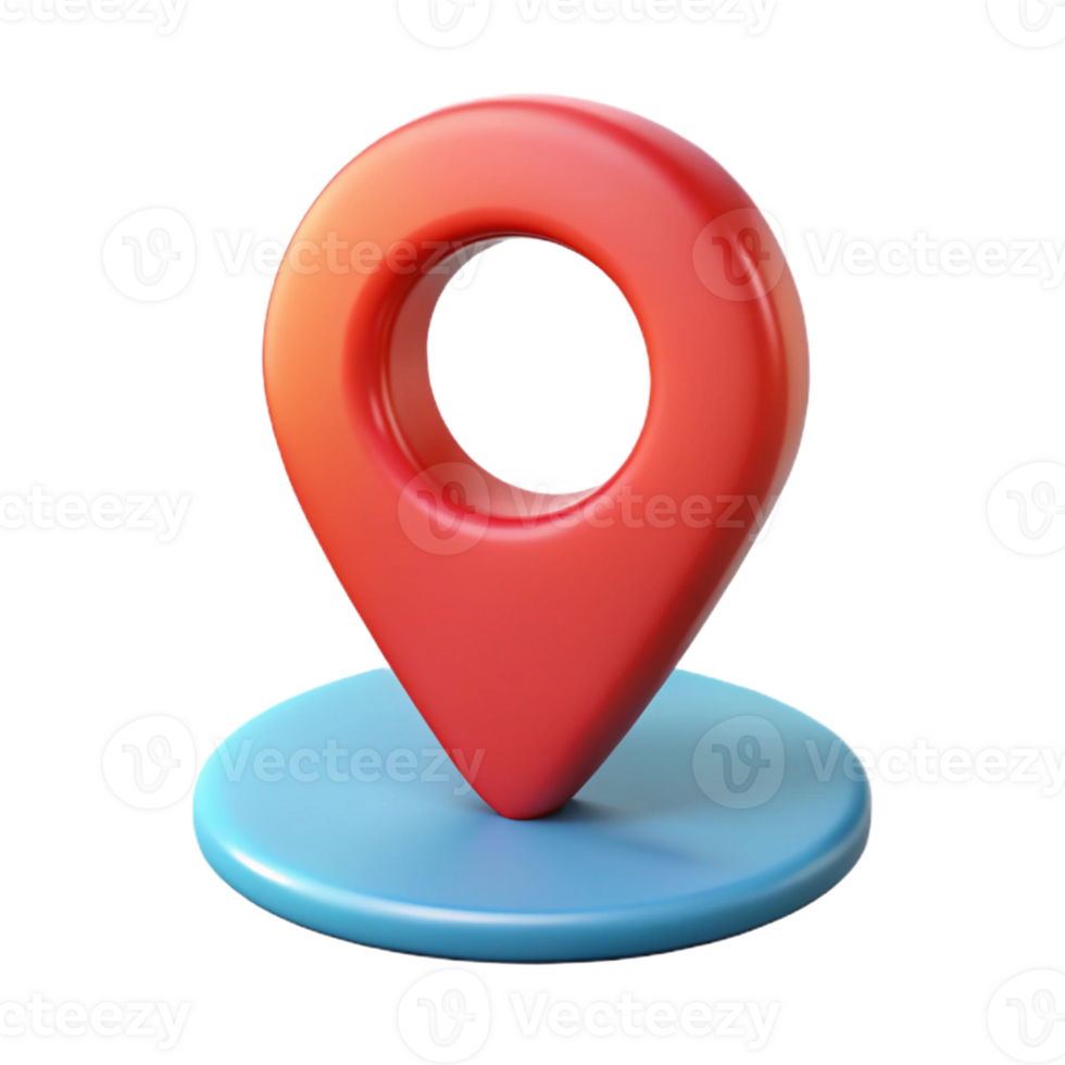 radiant distinguished Location pin icon marking a specific point. Crisp edges, flat color, with Scalable Design. png