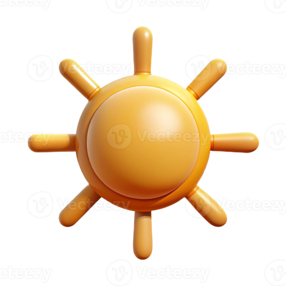 exceptional surreal A stylized sun with eight rays. Symmetrical, flat color, with Scalable Design. authentic png