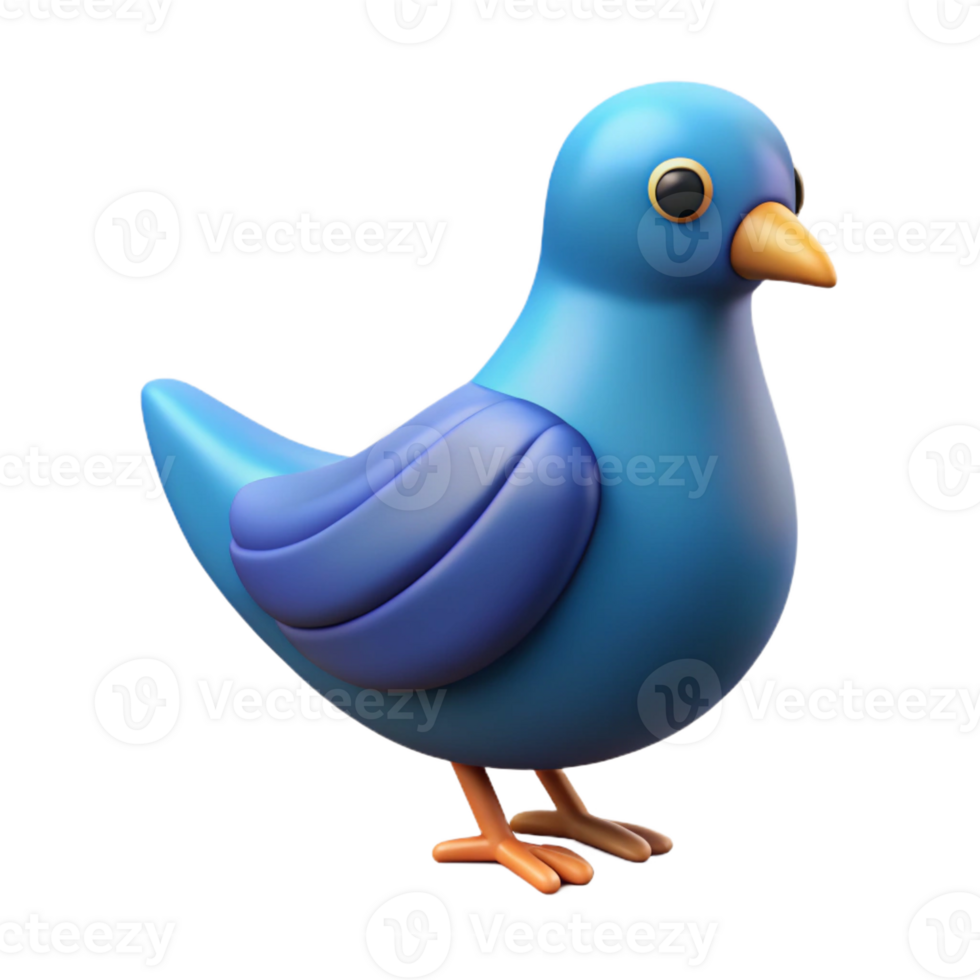 whimsical splendid Stylized, symmetrical bird with crisp edges and flat color. with Scalable Design. original png