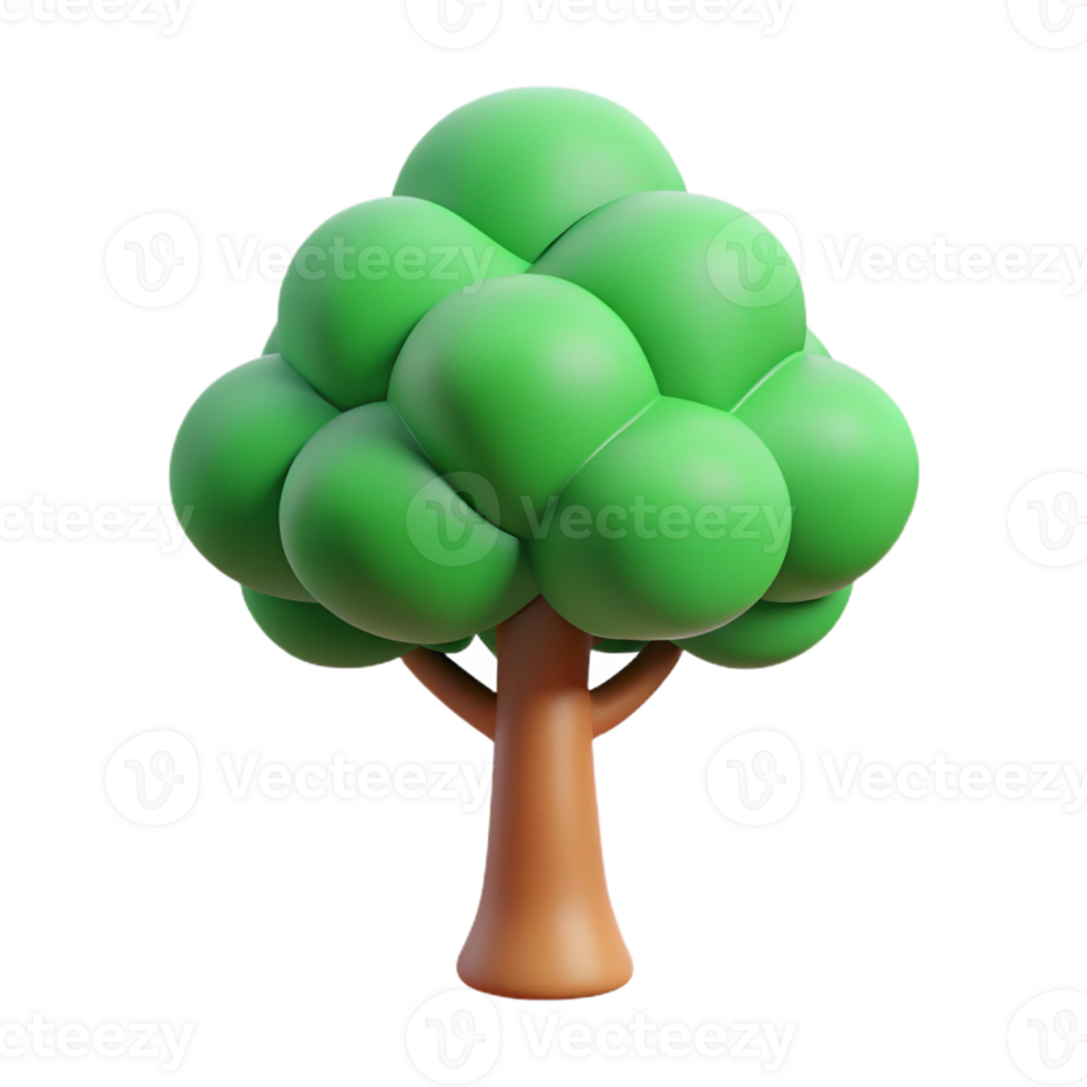 exceptional art deco Stylized, symmetrical tree with crisp edges and flat color. Minimal design with Scalable Design. studio quality png