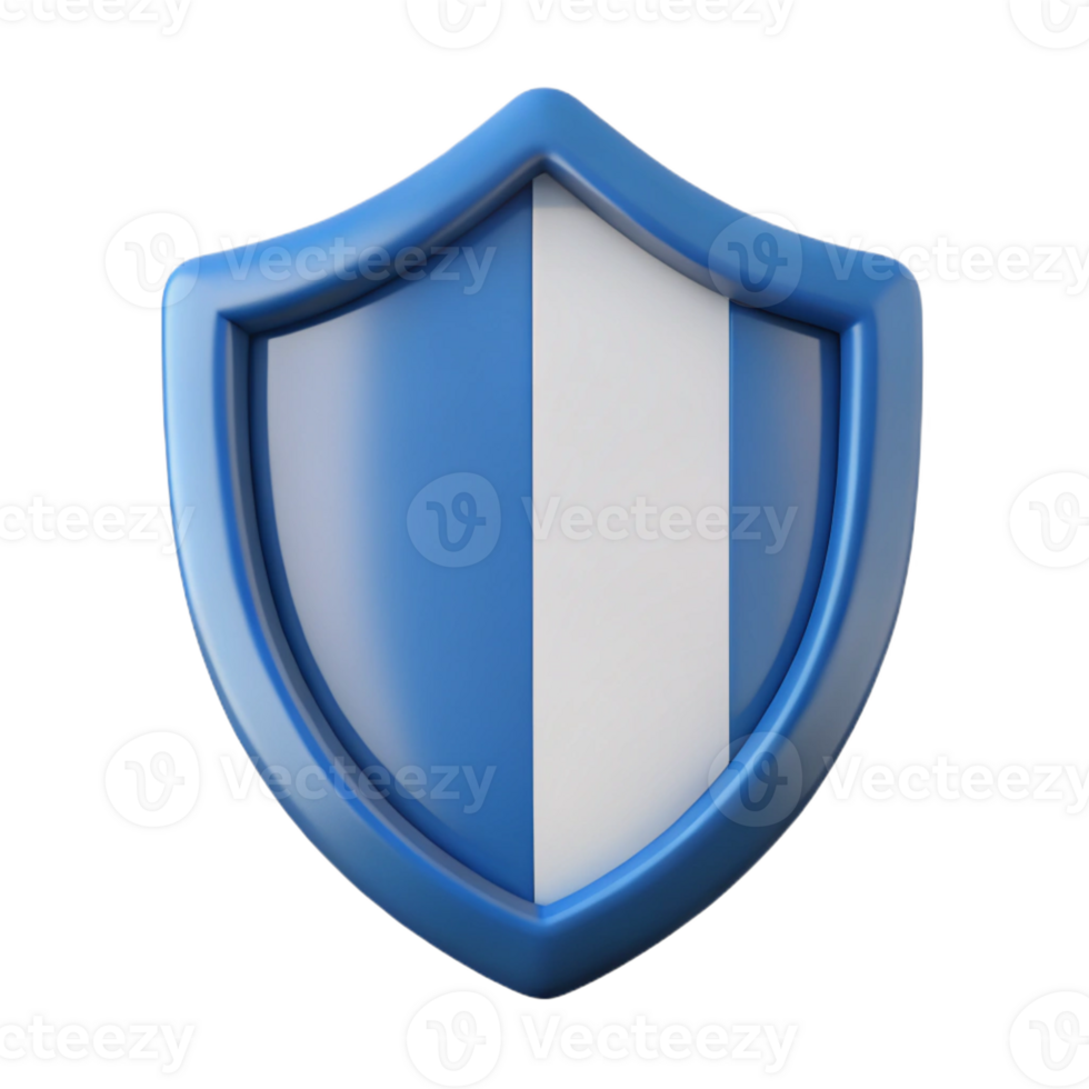 gorgeous whimsical artistic Shield badge with a single stripe. Minimal, crisp edges, flat color with Scalable Design. premium png