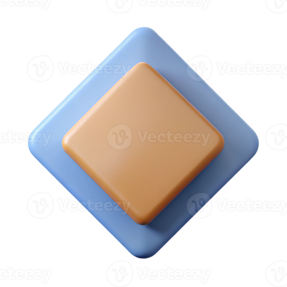alluring energetic impressionist Minimalist square arrangement, sharp edges, flat color with Scalable Design. museum quality png