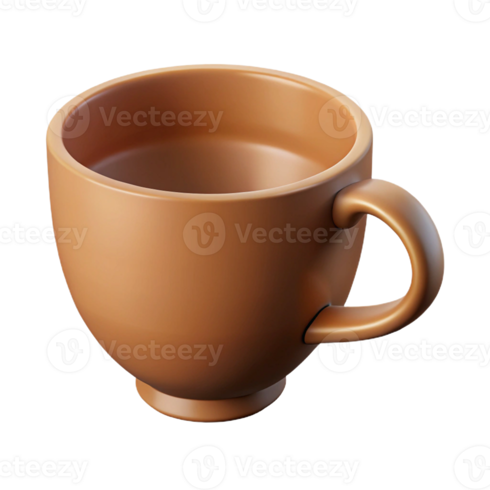 quintessential geometric Minimal silhouette of a coffee cup. Clean lines, single-weight stroke with Scalable Design. fine detail png