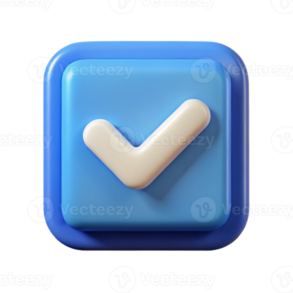 sought-after classic Checkmark icon in a square box. Minimal design, crisp edges with Scalable Design. elite png