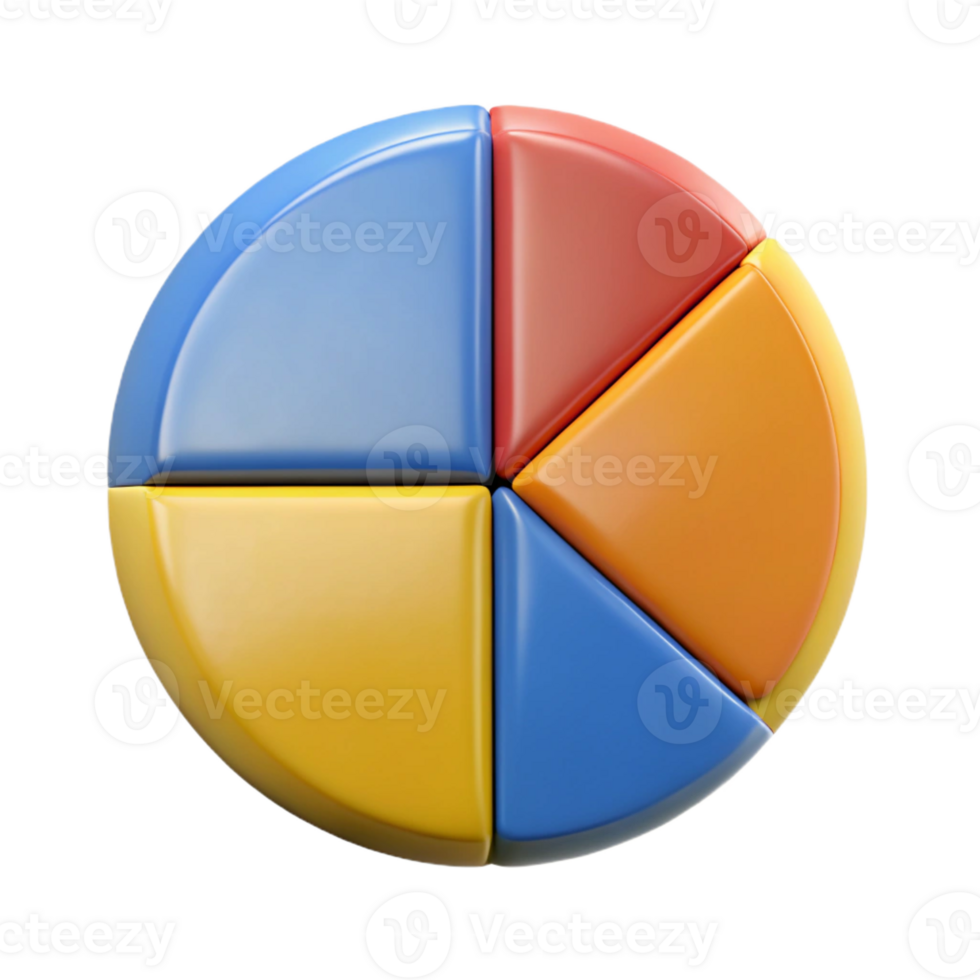 breathtaking harmonious mid-century Circular badge divided into four quadrants, each a different flat color. Crisp edges, symmetrical with Scalable Design. sharp png