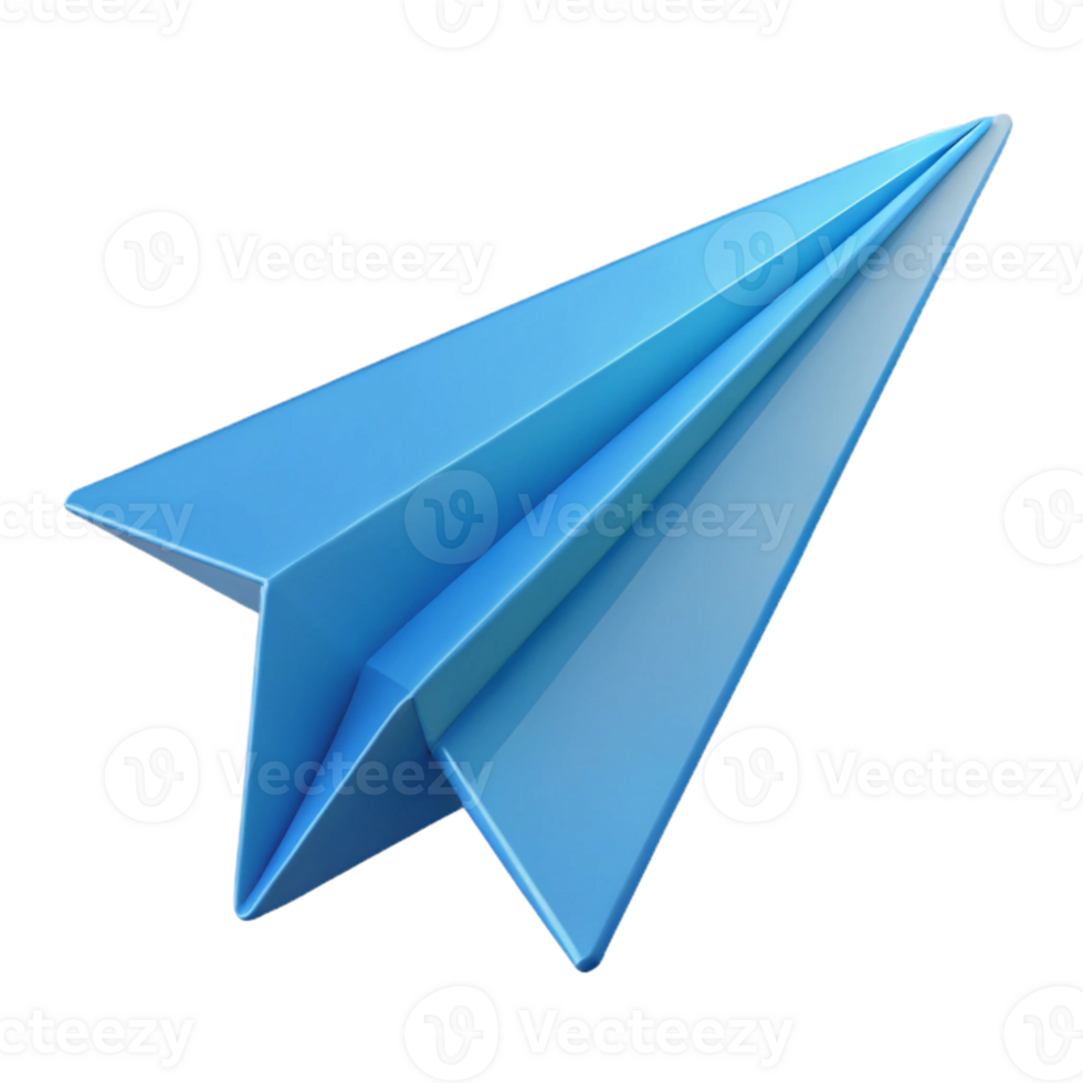 enchanting calm mid-century Crisp edges define a flat color illustration of a paper airplane with Scalable Design. flawless png