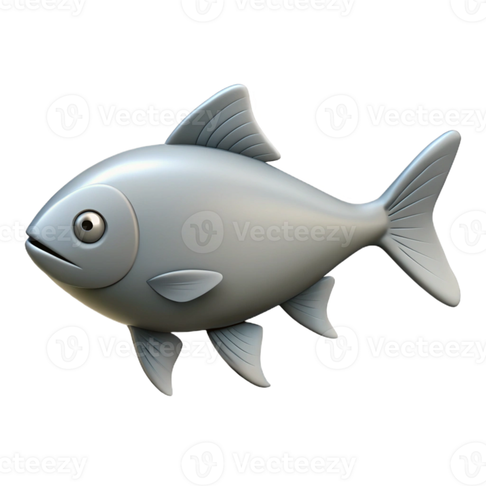 joyful alluring Silhouette of a swimming fish. Clean lines, minimal design, with Scalable Design. artisan png