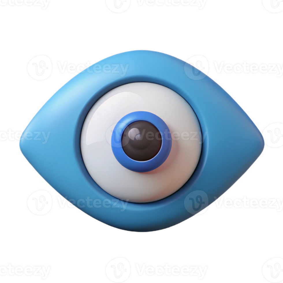 gorgeous mysterious mid-century Eye pictogram. Symmetrical design, flat color, crisp edges with Scalable Design. high quality png