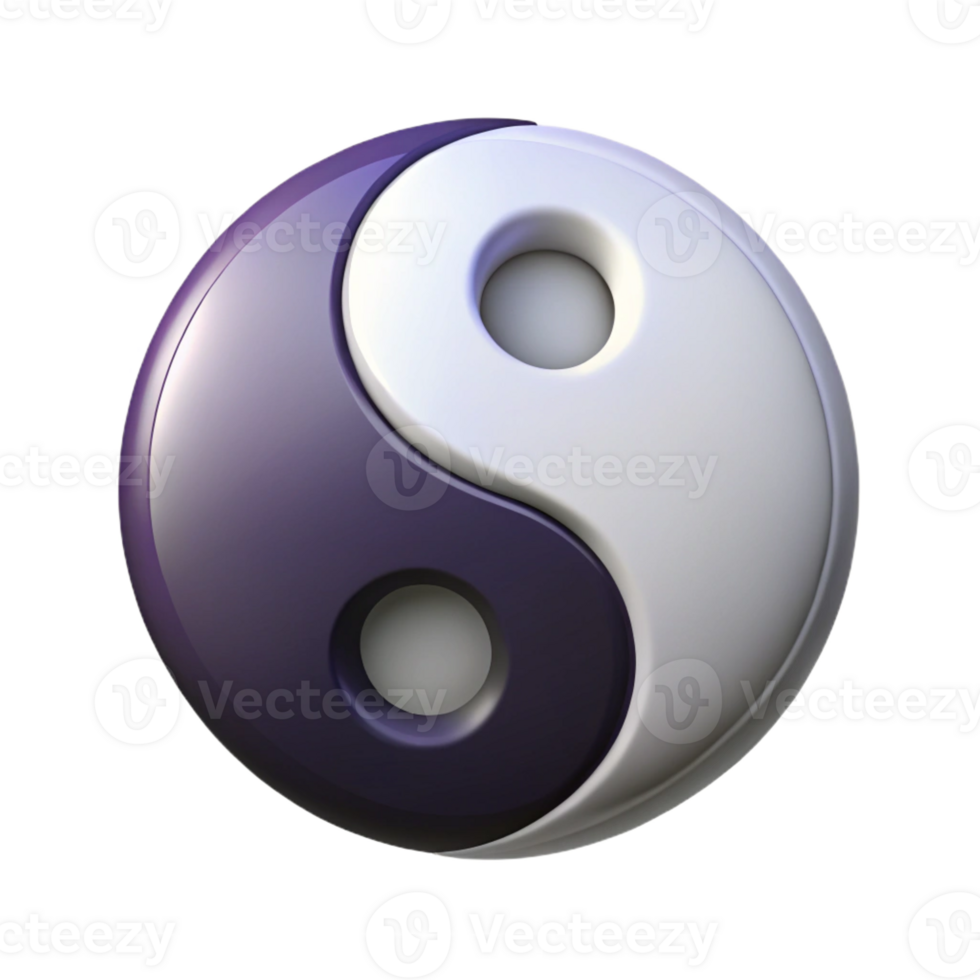 beautiful celebrated Symmetrical outline of a Yin Yang symbol. Crisp edges, single-weight stroke, with Scalable Design. png
