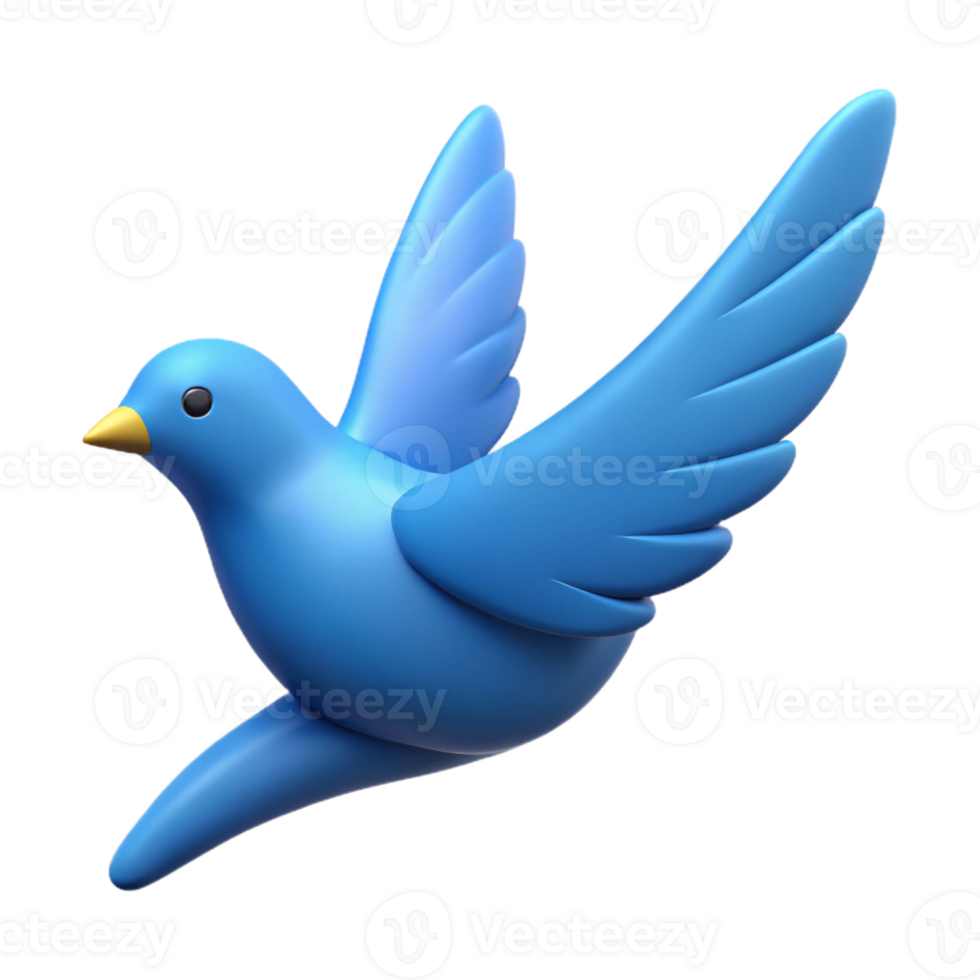 joyful beautiful Crisp edges outline of a bird in flight. Clean lines, flat color with Scalable Design. 8K png