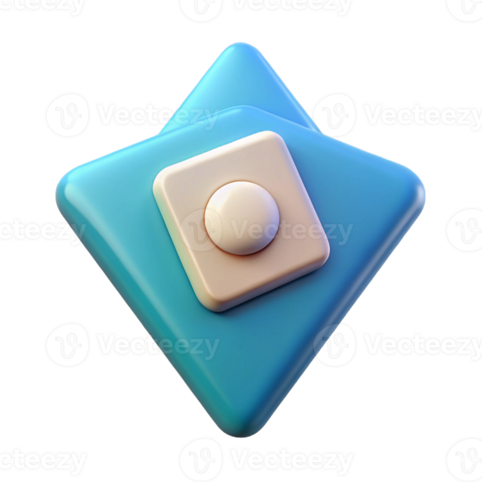 impressive inspired Triangular badge with a central dot. Symmetrical, flat color, minimal design with Scalable Design. png