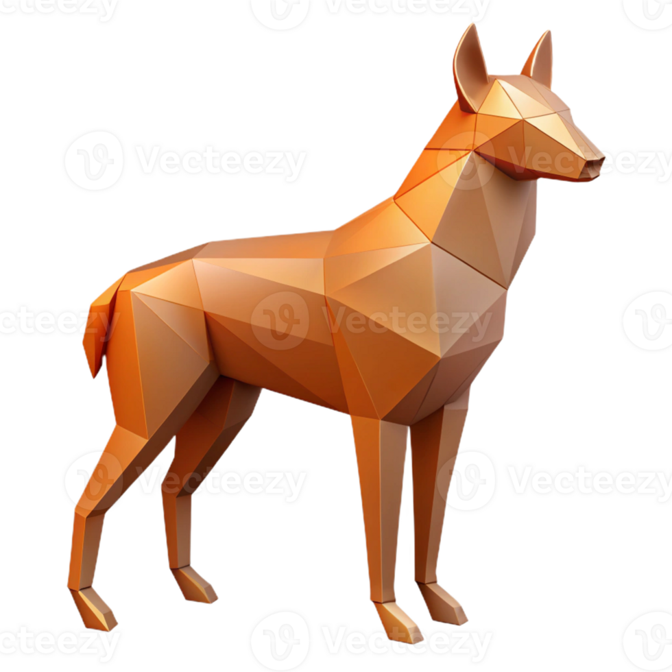 elegant remarkable Geometric animal silhouette, crisp edges, single-weight stroke. Symmetrical, with Scalable Design. png