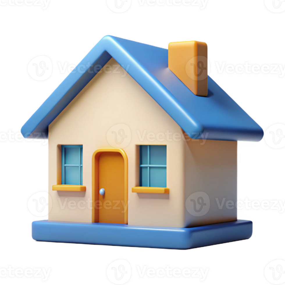 enchanting memorable Minimal silhouette of a house. Clean lines, flat color, with Scalable Design. png