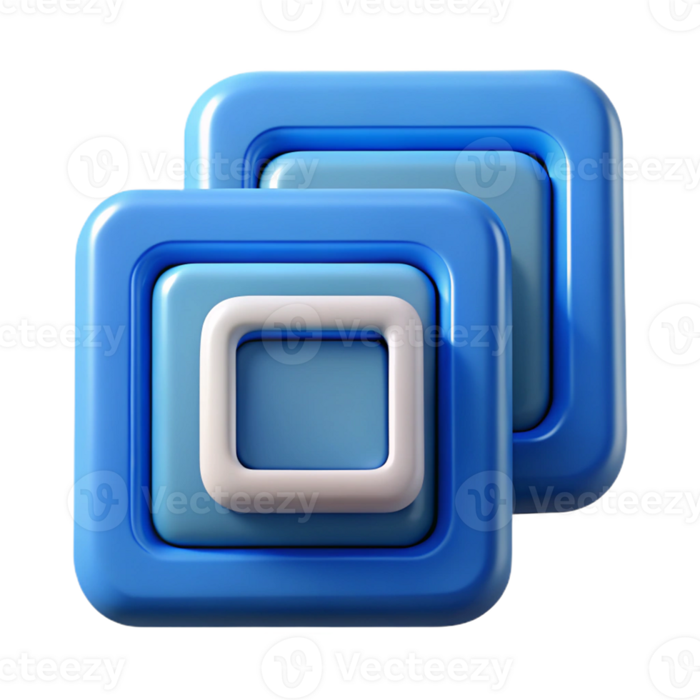 extraordinary art deco A set of three nested squares. Geometric, single-weight stroke, with Scalable Design. 4K png