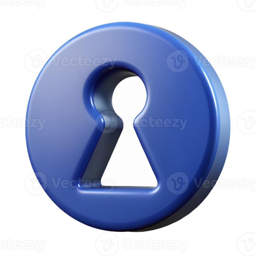 impressive creative Logo depicting a simplified keyhole shape. Clean lines, symmetrical, with Scalable Design. exclusive png
