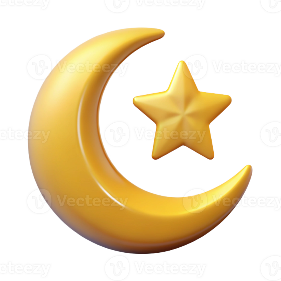 unforgettable abstract Crescent moon with a single star. Crisp edges, symmetrical design, with Scalable Design. sharp png