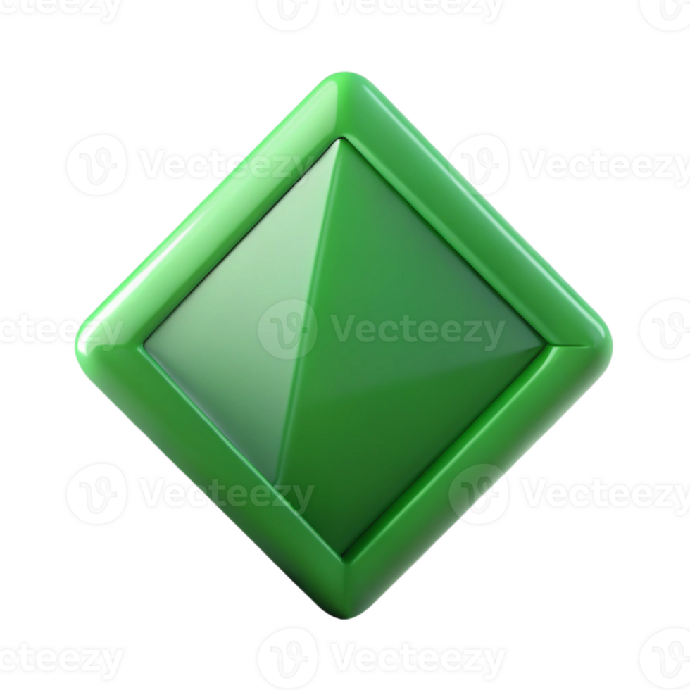 hypnotic remarkable Minimal symmetrical triangle, single-weight stroke, clean lines, green with Scalable Design. png