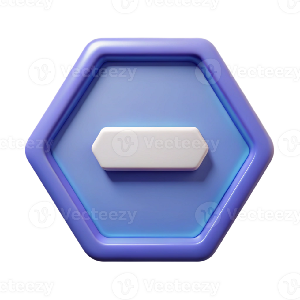 romantic alluring Octagon badge with two horizontal lines. Minimal, crisp edges, with Scalable Design. studio quality png
