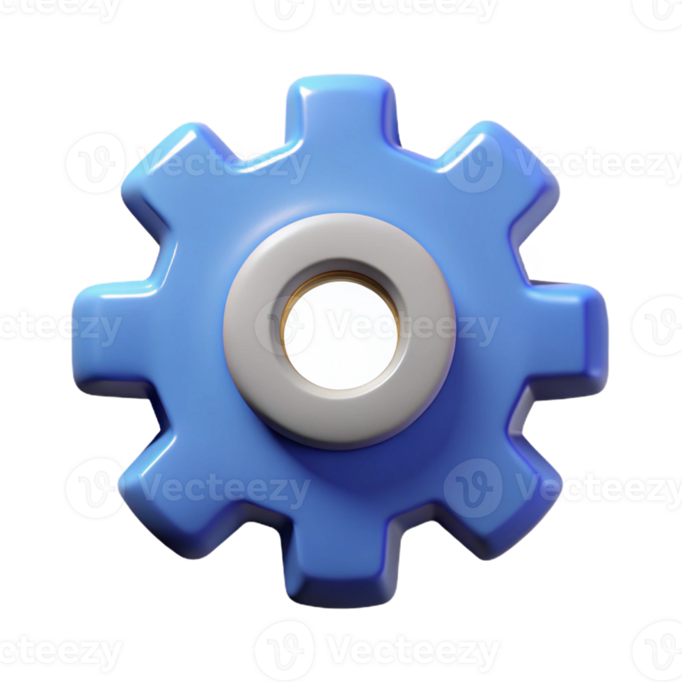 exceptional renaissance Gear badge with six cogs. Symmetrical, single-weight stroke, flat color with Scalable Design. high quality png