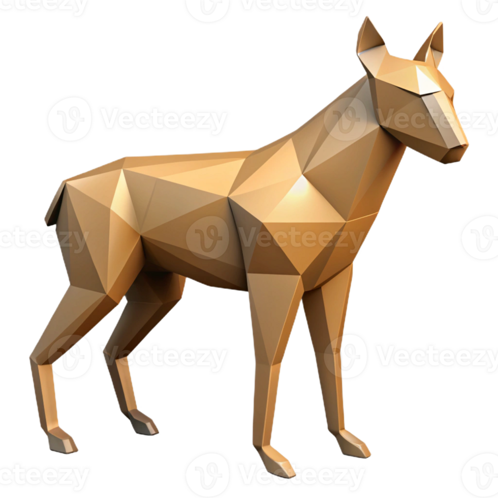 ethereal enchanting Geometric animal silhouette, crisp edges, single-weight stroke. Symmetrical, with Scalable Design. high resolution png
