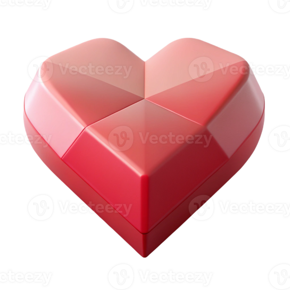 stunning energetic art deco Geometric shapes forming an abstract heart. Crisp edges, minimal design with Scalable Design. gallery standard png