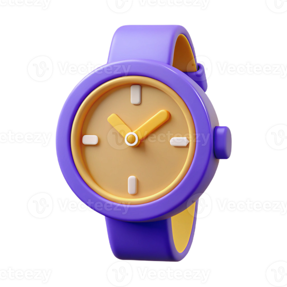 extraordinary organic Crisp edges, flat color design of a watch. Minimal, symmetrical with Scalable Design. genuine png