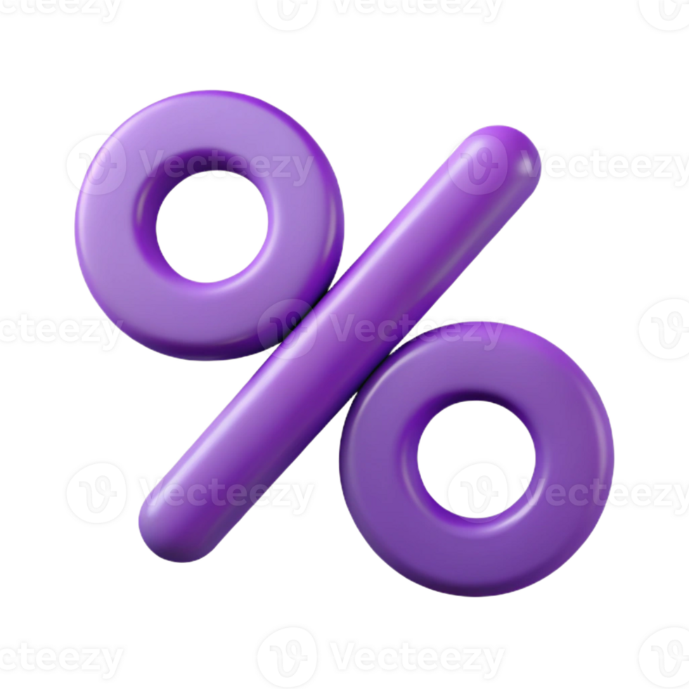 standout contemporary Scalable, geometric percent symbol. Flat purple, single-weight stroke with Scalable Design. refined png
