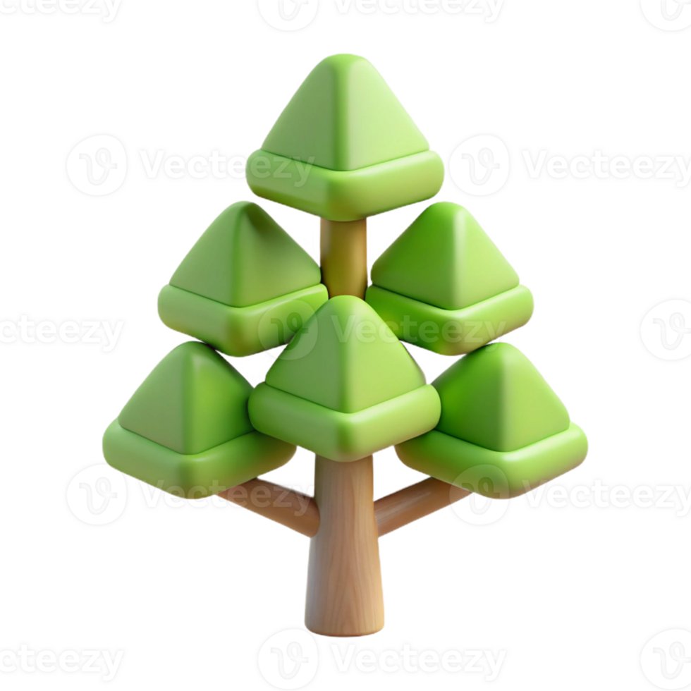 signature artistic Minimalist tree pattern, clean lines, flat color, geometric design with Scalable Design. flawless png